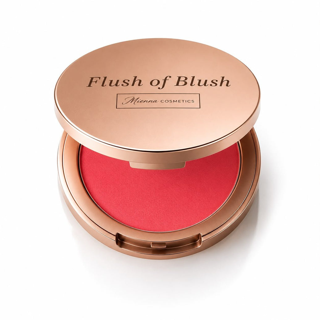 Mienna Cosmetics Flush of Blush Powder Various Shades - Mienna cosmetics Ltd