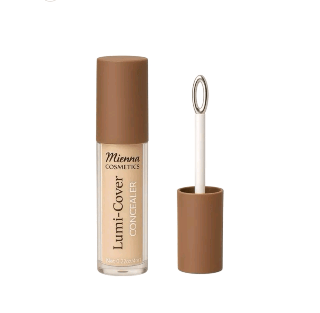 Mienna Cosmetics Lumi - Cover Concealer Medium To Full Coverage Lightweight Long Lasting Makeup Conceal, Brighten, Contour