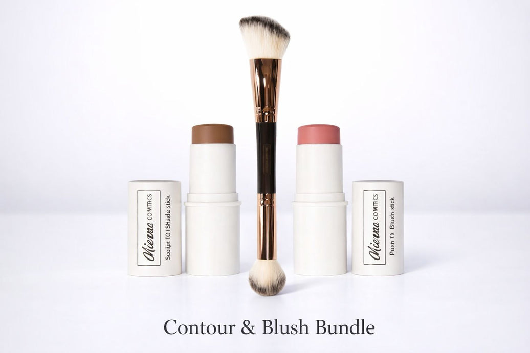 Mienna Lift & Sculpt Bundle Blush Brush Contour - Perfect for Contouring and Blushing Cosmetic Makeup Flawless