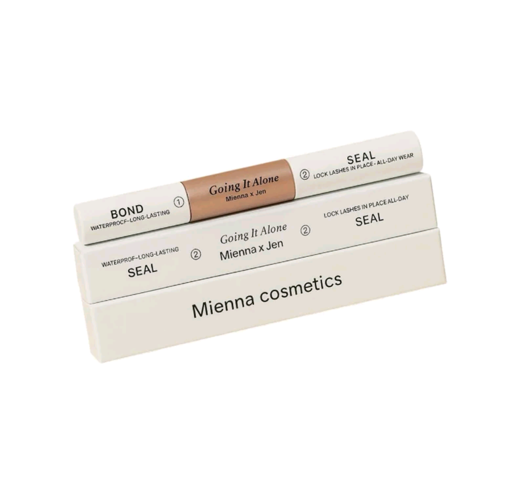 Mienna x Jen- Going it Alone Lash Glue for Eyelashes Extensions Cosmetic Clear Makeup