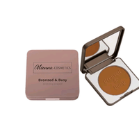 BUNDLE - Mienna Bronzer Bundle - Compact Bronzer Powder & Sculpting Brush - Mienna cosmetics Ltd