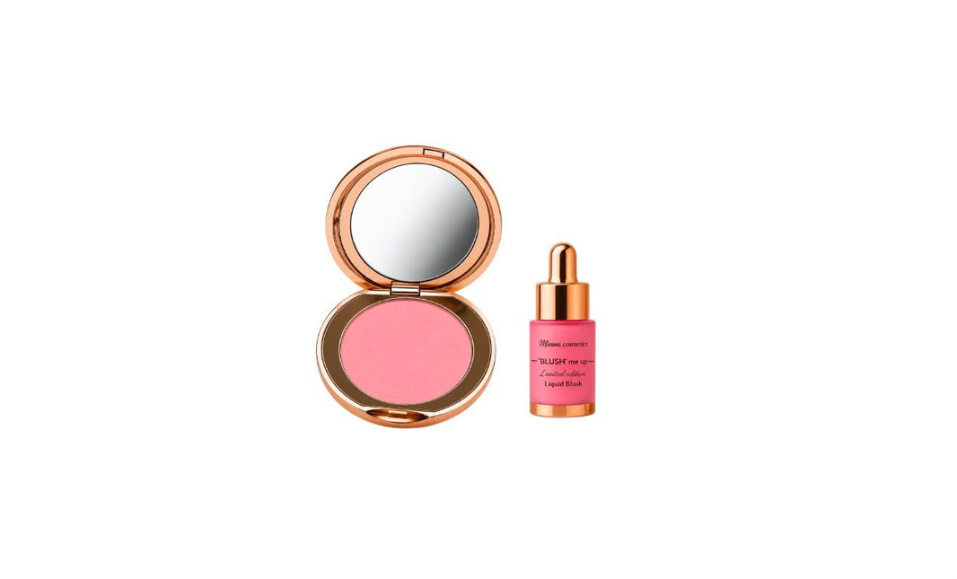 Mienna 'Blush' Me Up Duo- Limited Edition Cosmetic Duo - Mienna cosmetics Ltd