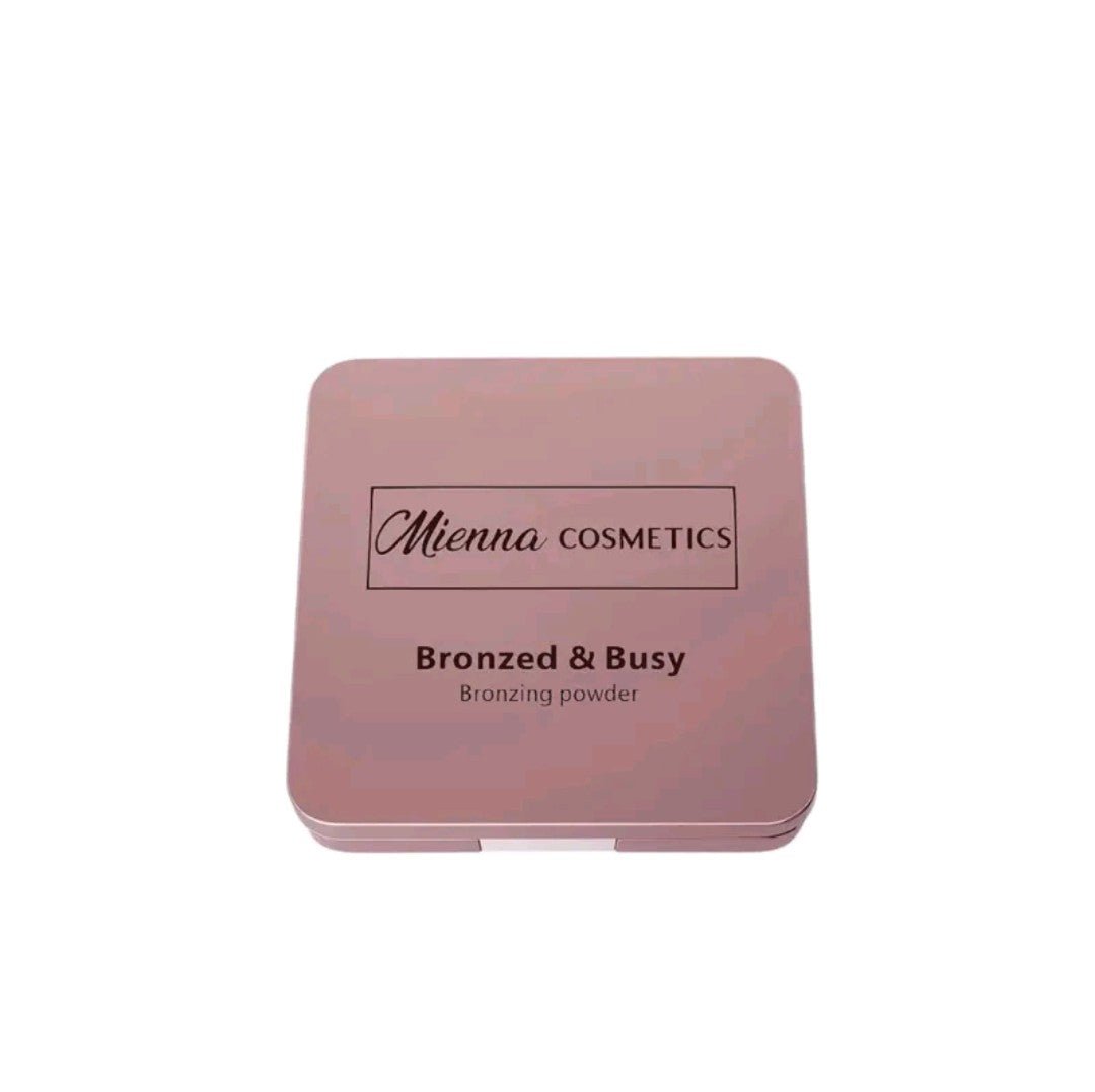 Mienna Bronzed & Busy Bronzing Powder Bronzer - Mienna cosmetics Ltd
