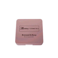 Mienna Bronzed & Busy Bronzing Powder Bronzer - Mienna cosmetics Ltd