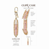 Mienna Clipè Case Keychains Lip Product With M Charm Protector Cover for Lip Products - Mienna cosmetics Ltd