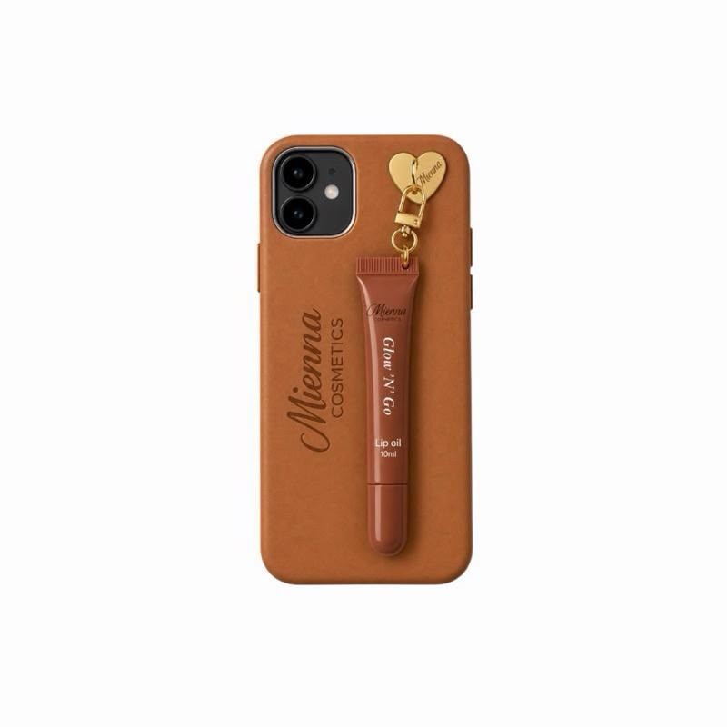 Mienna Cosmetics Embellished Glow N Go Lip Oil 10ml Non-Sticky 8 flavours Choose Your Flavour - Mienna cosmetics Ltd
