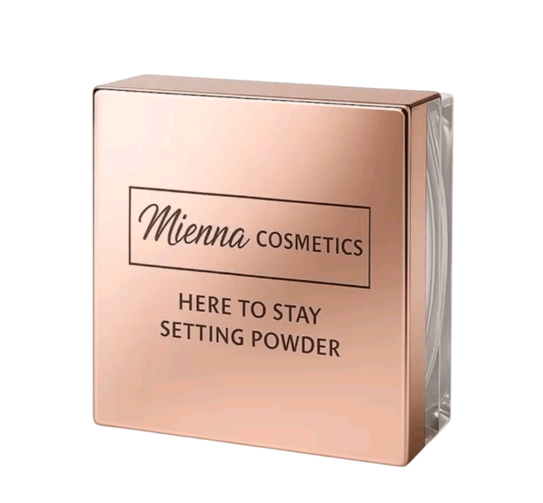 Mienna Cosmetics HERE TO STAY Talc - Free Loose Setting Powder Weightless Blurring Mattifying - Mienna cosmetics Ltd