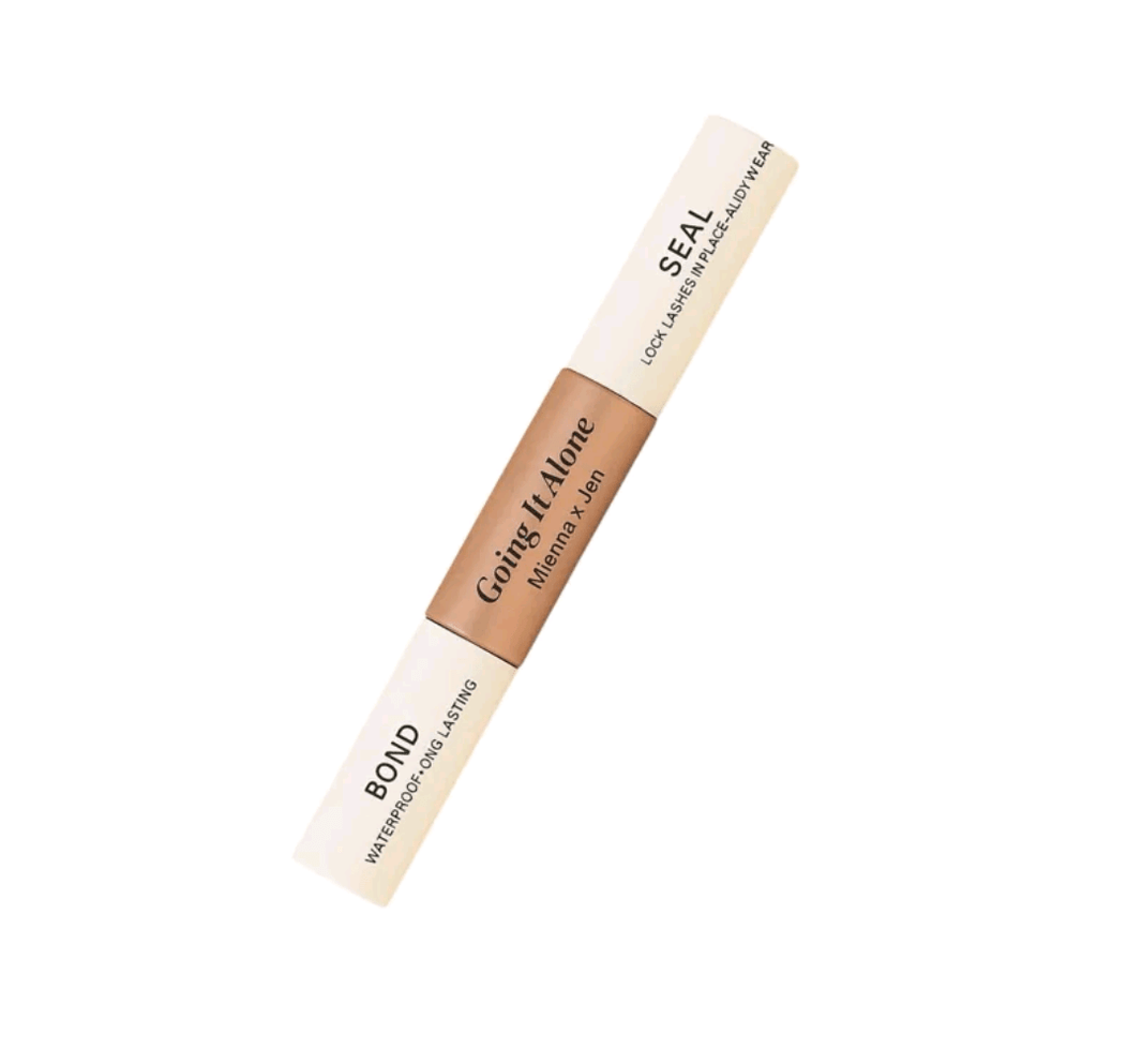 Mienna x Jen- Going it Alone Lash Glue for Eyelashes Extensions Cosmetic Clear Makeup - Mienna cosmetics Ltd
