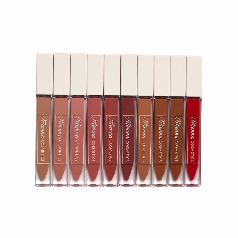 Mienna Cosmetics Matte Liquid Lipstick Long Lasting Lipstick No-Budge Matte Longwear Transfer Proof - Mienna cosmetics Ltd