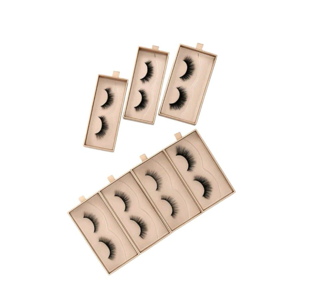 Mienna Faux - Fix Eyelashes - 8 Styles Faux Mink Fake Eyelashes - Mienna cosmetics Ltd