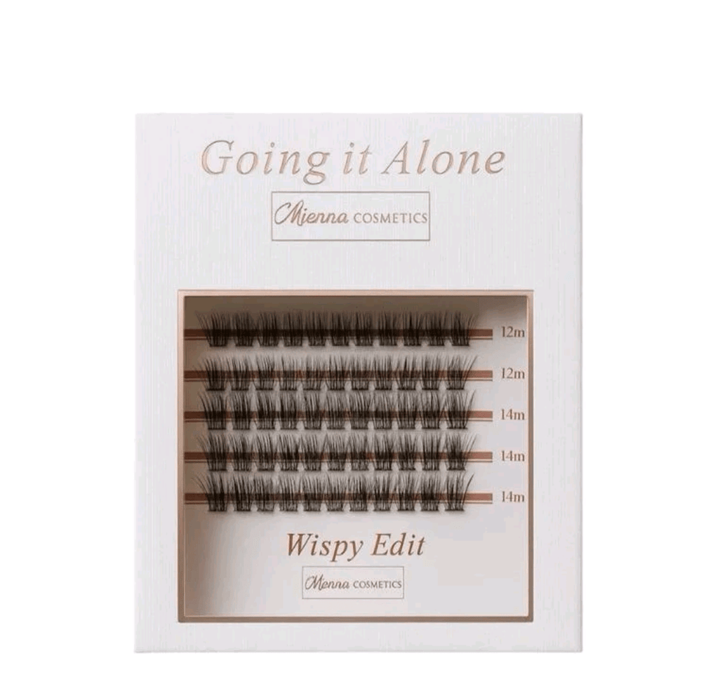 Mienna - Going it Alone Cluster Refills 96 Clusters -Eyelashes Makeup Pack Cosmetic - Mienna cosmetics Ltd