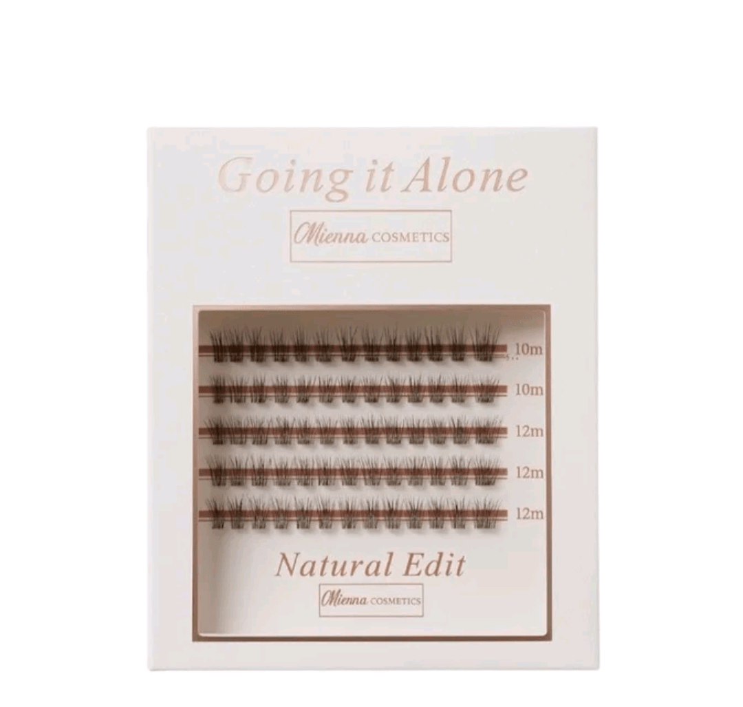 Mienna - Going it Alone Cluster Refills 96 Clusters - Eyelashes Makeup Pack Cosmetic - Mienna cosmetics Ltd