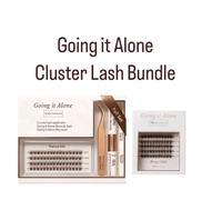 Mienna - Going it Alone Cluster Lash Bundle Eyelashes Makeup Pack Cosmetic - Mienna cosmetics Ltd