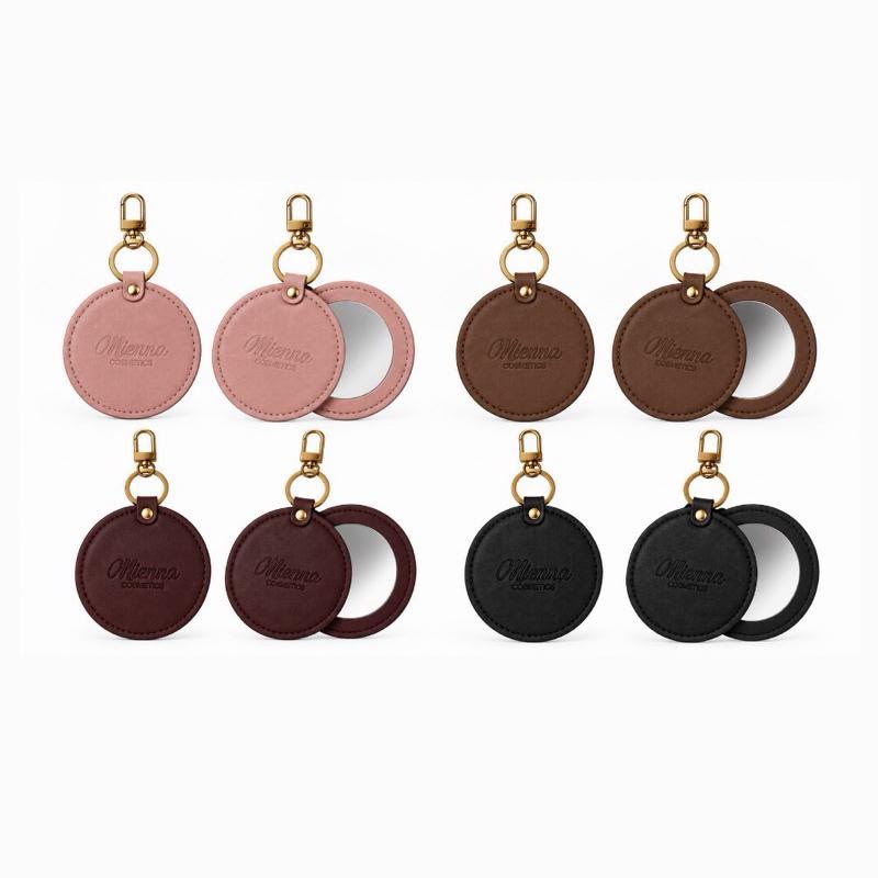 Mienna Icon Clip On Mirror - Compact & Portable Design for On-the-Go Use - Multiple Colors Available - Mienna cosmetics Ltd