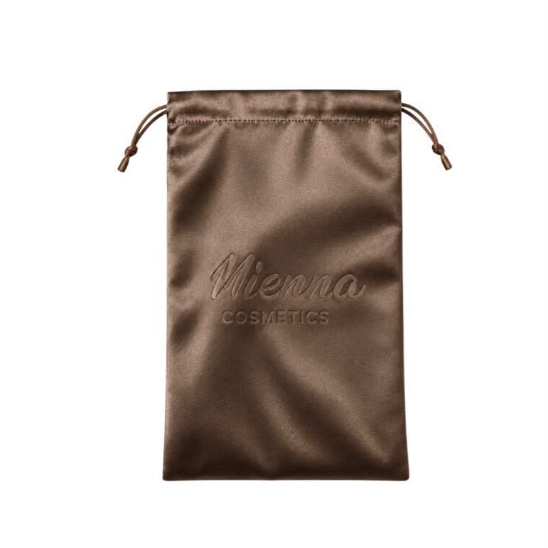 Mienna Icon Pouch - Luxe Faux Leather Storage for Beauty Essentials - Mienna cosmetics Ltd