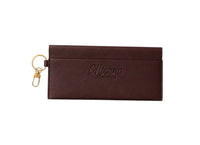 Mienna Icon Pouch - Smooth Faux Leather Storage for Makeup & Skincare - Chic & Functional Everyday Essential with Gold Clasp Detail - Mienna cosmetics Ltd