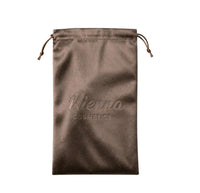 Mienna Icon Pouch - Smooth Faux Leather Storage for Makeup & Skincare - Chic & Functional Everyday Essential with Gold Clasp Detail - Mienna cosmetics Ltd