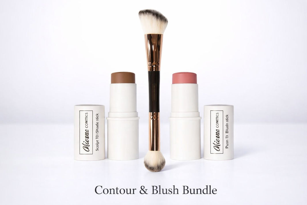 Mienna Lift & Sculpt Bundle Blush Brush Contour - Perfect for Contouring and Blushing Cosmetic Makeup Flawless
