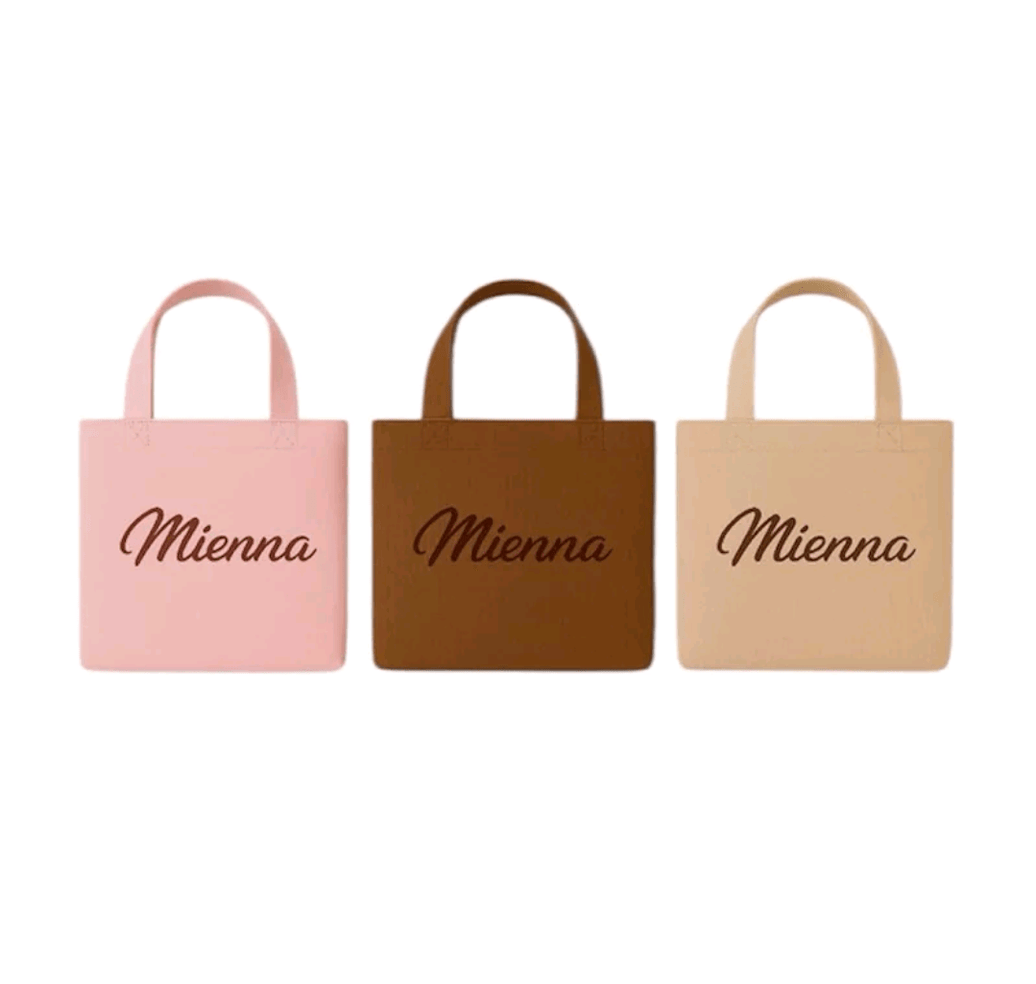 Mienna Small Tote Bag - Available in Pink Brown and Beige - Stylish and Versatile Shopping Bag for Everyday Use